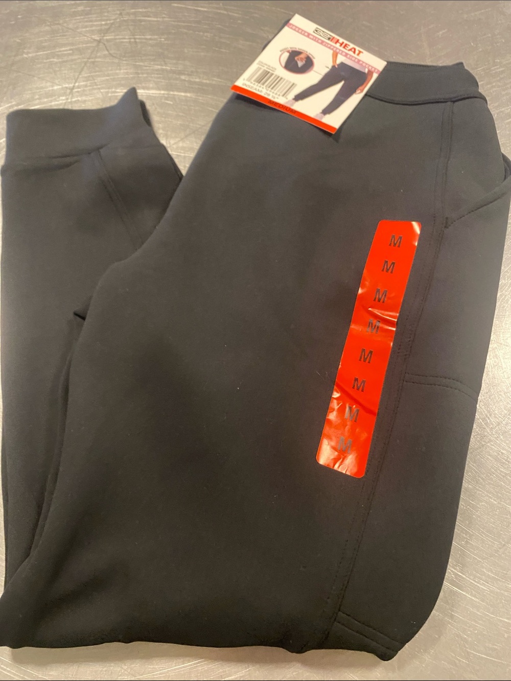 Women’s jogger 32* Degrees Heat Black Thermal Active Pants - M BNWT